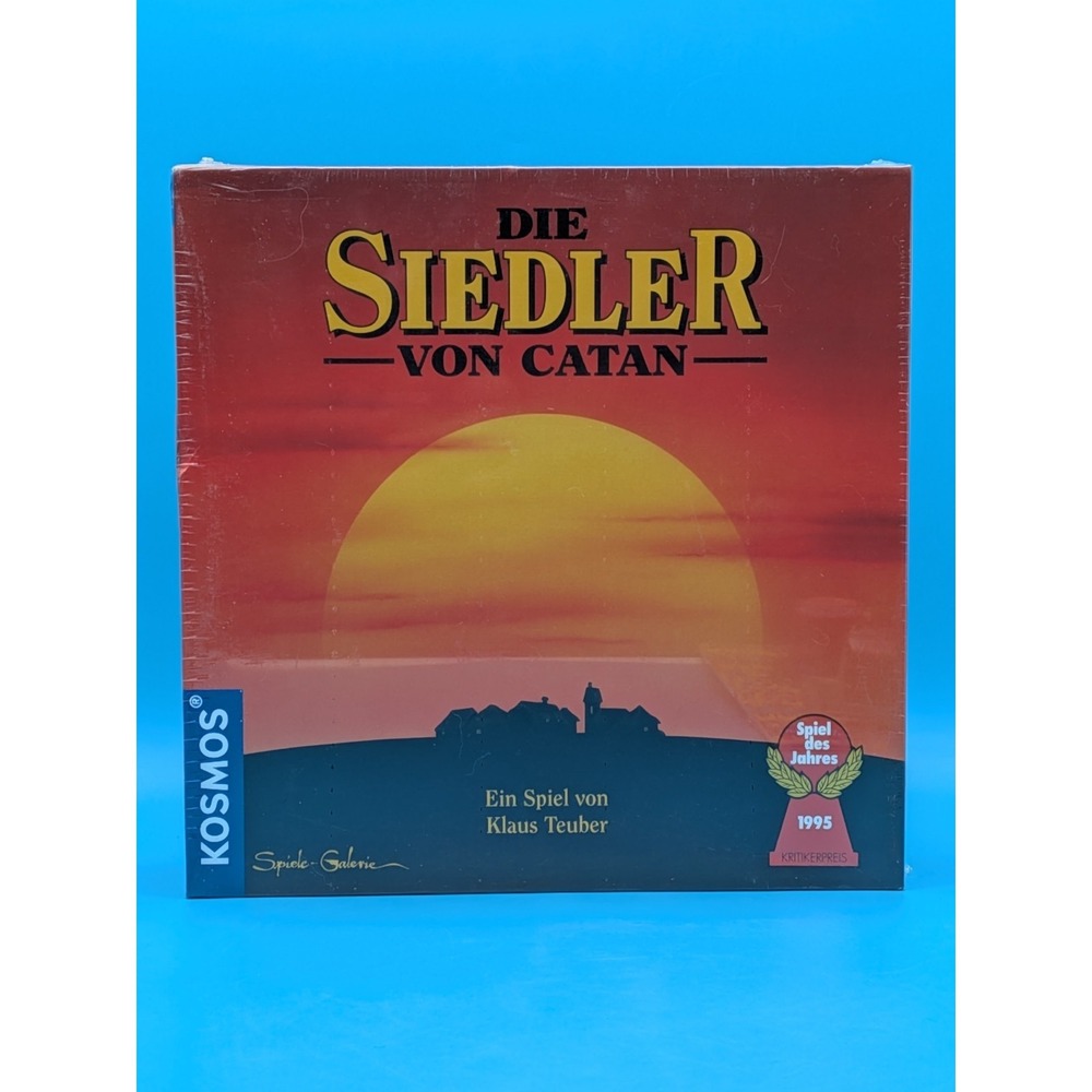 Die Siedler von Catan 1995 First Edition Vintage Board Game NEW SEALED OVP